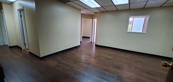 4 Private offices, open space. For lease by owner.